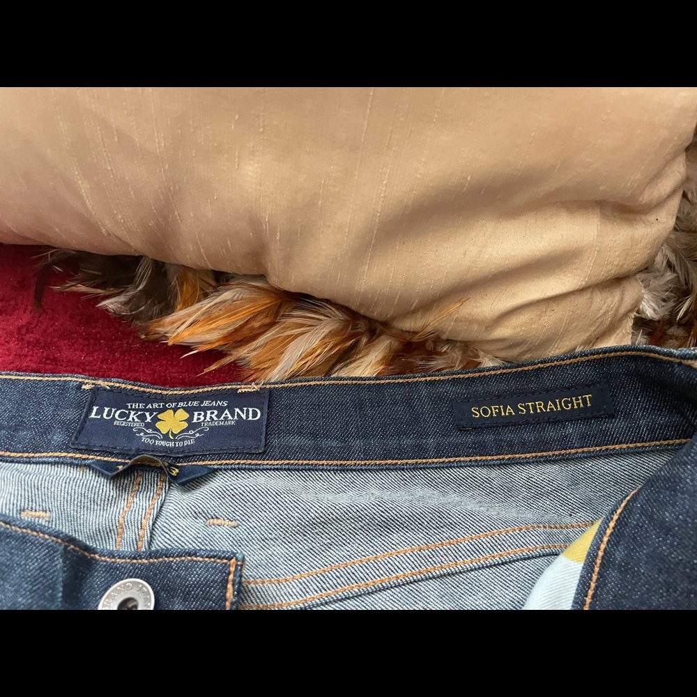 Lucky Brand Sofia straight jeans
